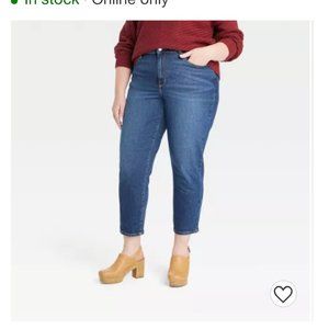 Women's High-Rise Slim Straight Jeans by Universal Thread